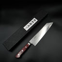 Tsunehisa VG-10 Kiritsuke Damascus 210mm kırmızı saplı Japon şef bıçağı ve siyah hediye kutusu — görsel 2