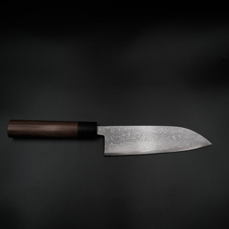 Tsutomu Kajiwara Aogami #2 Santoku - Damascus 165mm