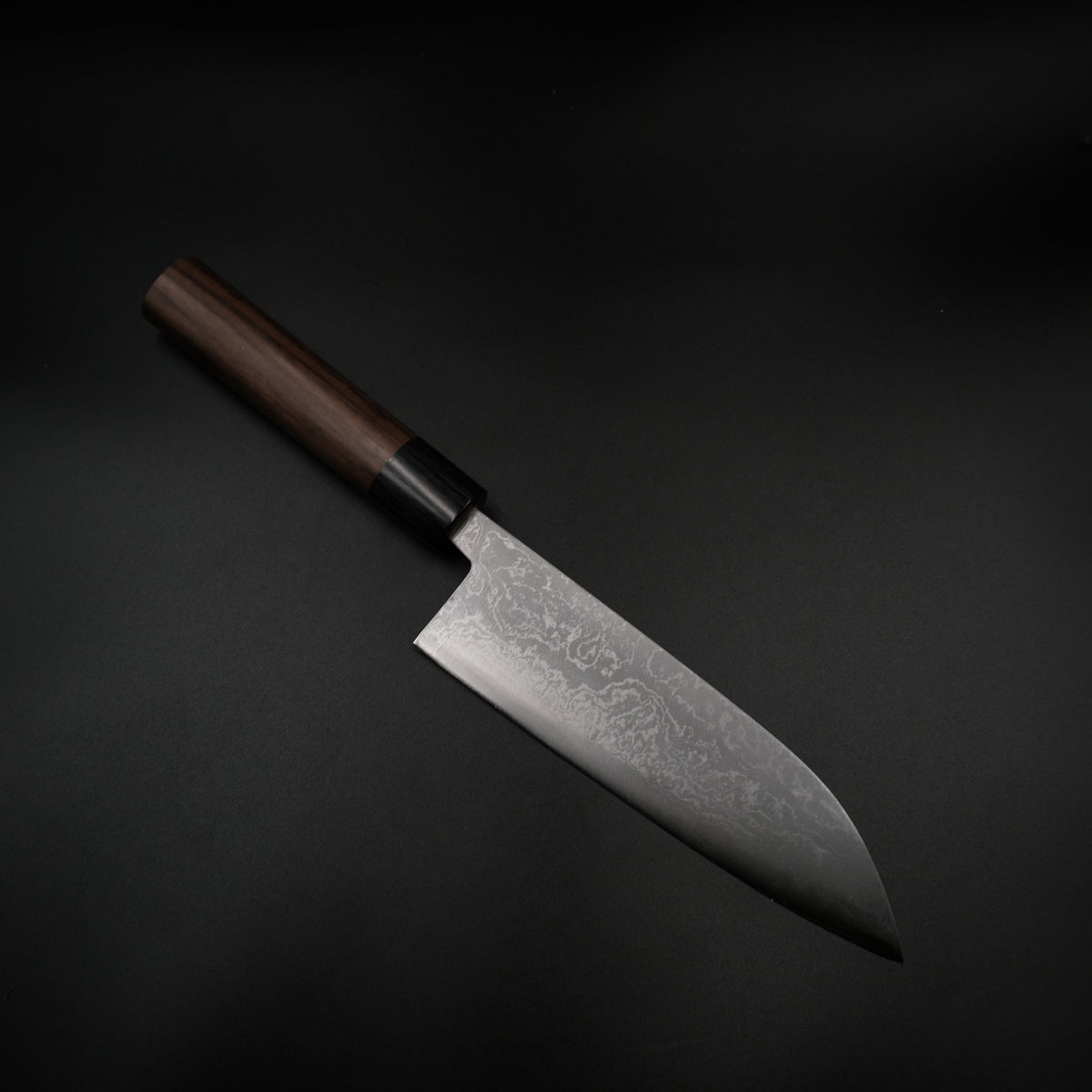 Tsutomu Kajiwara Aogami #2 Santoku - Damascus 165mm