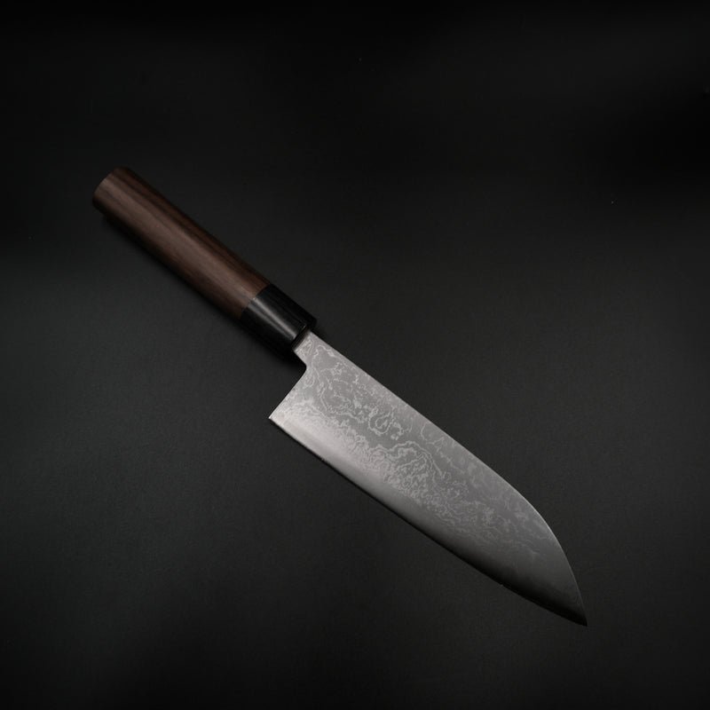 Tsutomu Kajiwara Aogami #2 Santoku - Damascus 165mm