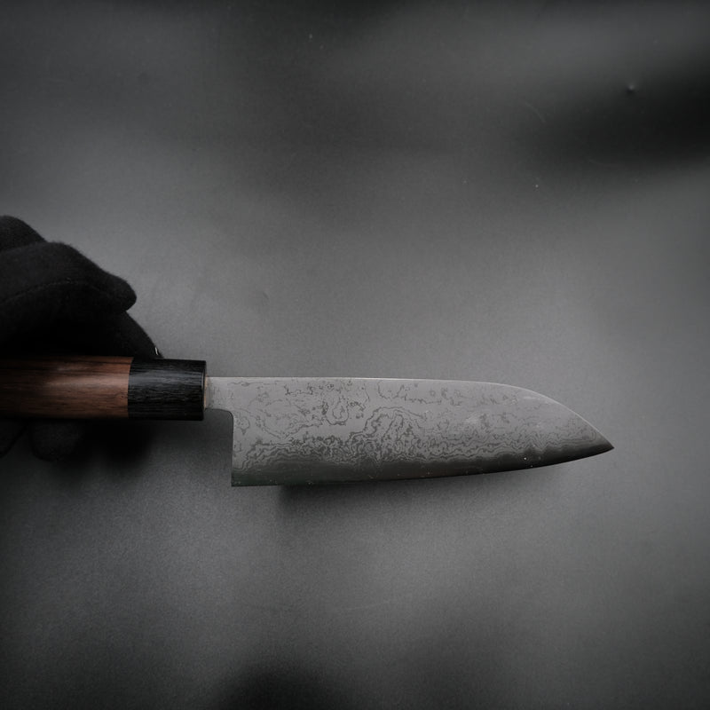 Tsutomu Kajiwara Aogami #2 Santoku - Damascus 165mm